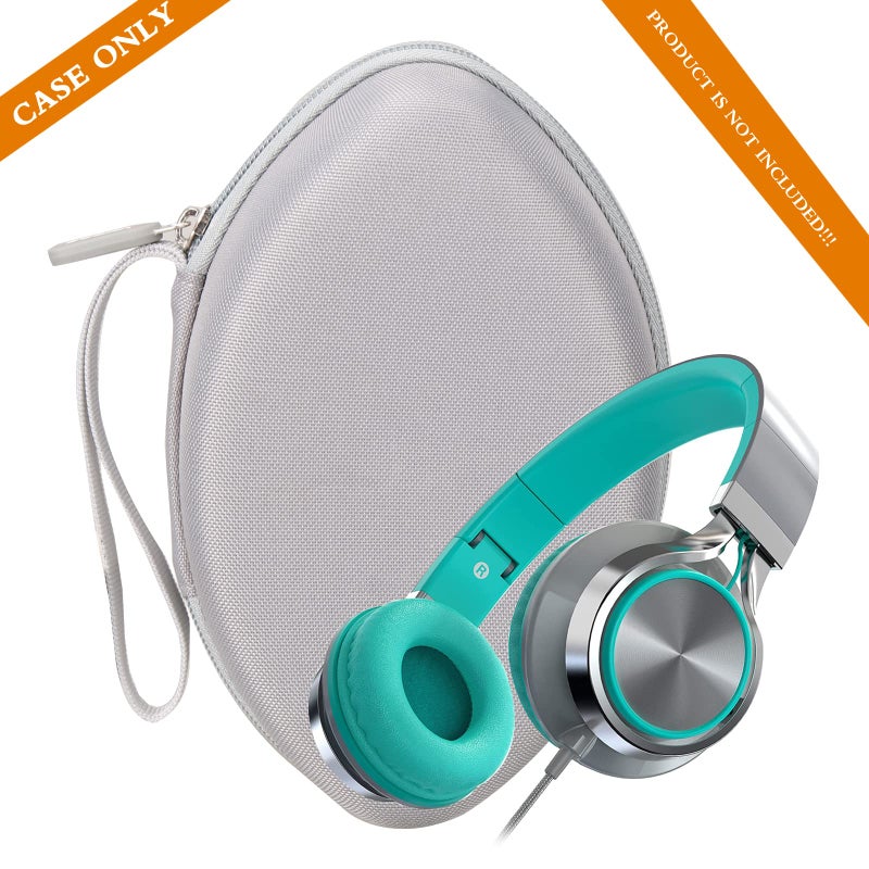 Aproca Hard Travel Storage Case, for AILIHEN C8 / Artix CL750 / ELECDER i39 Headphones Folding Lightweight Headset (Grey) - Image 5